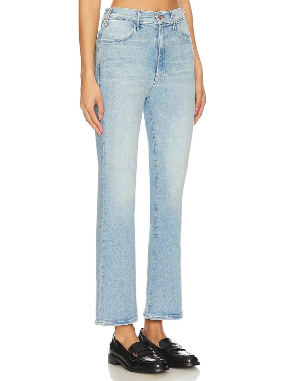 NWT Mother Hustler Ankle in California Cruiser Stretch Boot Crop Jeans 29